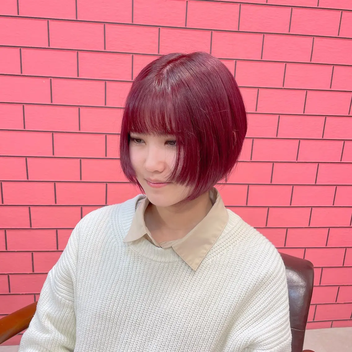 ショート カラー バレイヤージュ ブリーチ ケアブリーチ ダブルカラー イヤリングカラー ヘアカラー トリートメント ブリーチの神 KYONのその他イメージ