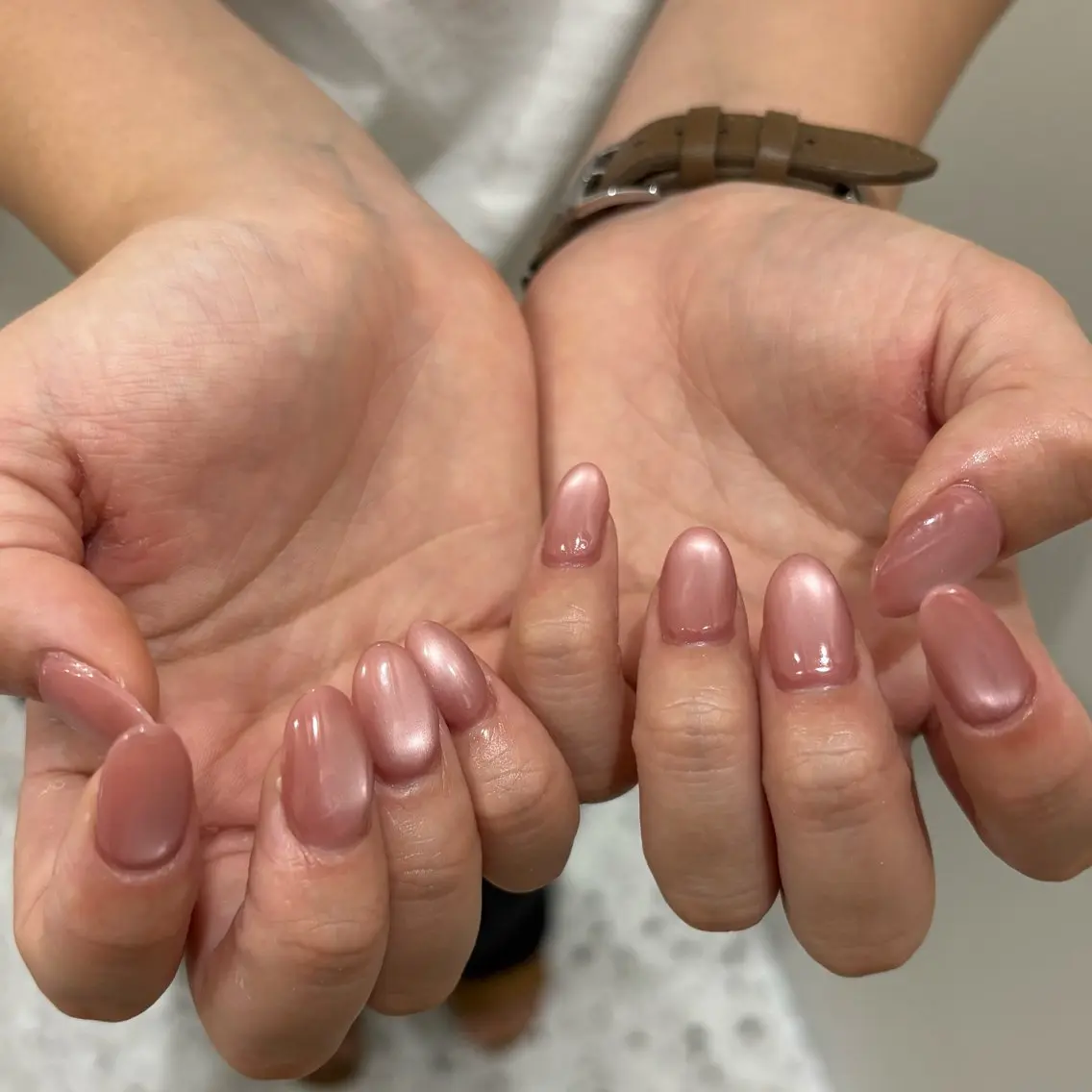 ネイル マグネットネイル メンズネイル ニュアンスネイル ワンカラーネイル シンプルネイル ハンドネイル あいり/ NailLife金山のネイルデザイン