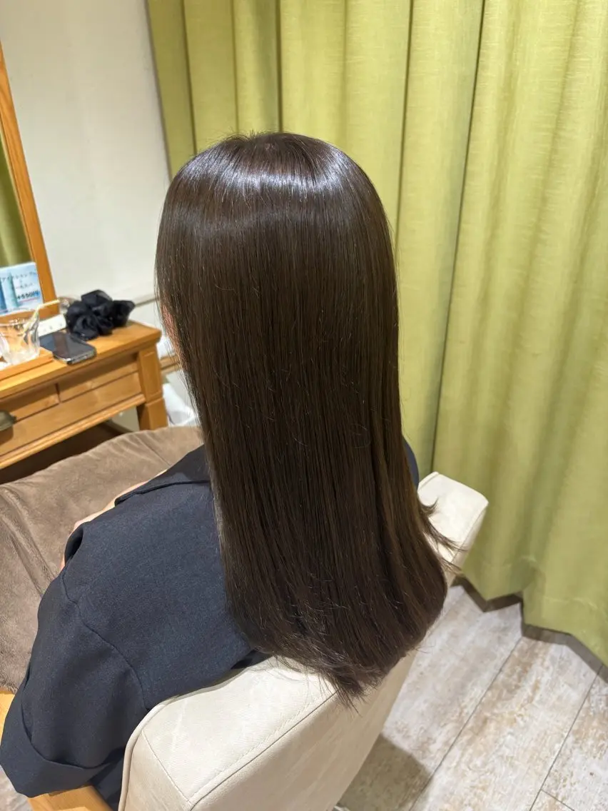 セミロング yumena Rimのヘアスタイル