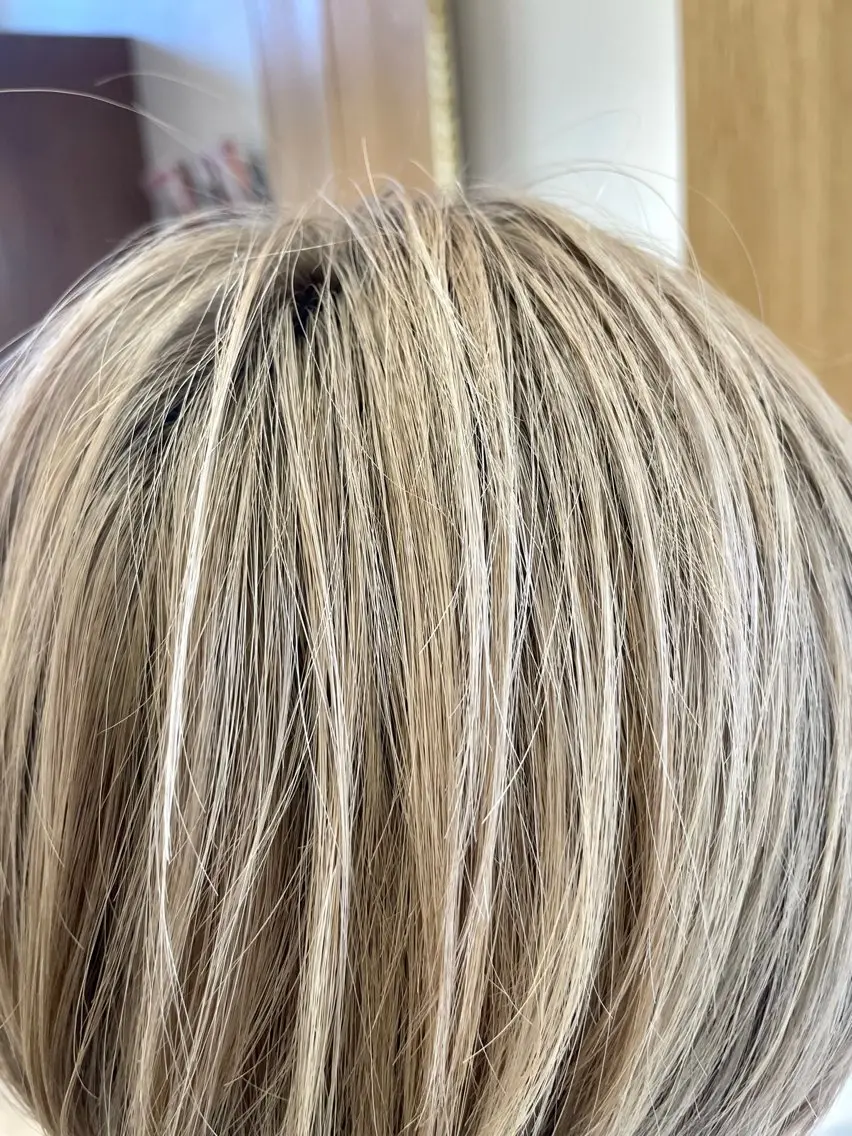 カラー ブリーチ 透明感カラー ヘアカラー トリートメント 田中 陽一のヘアスタイル