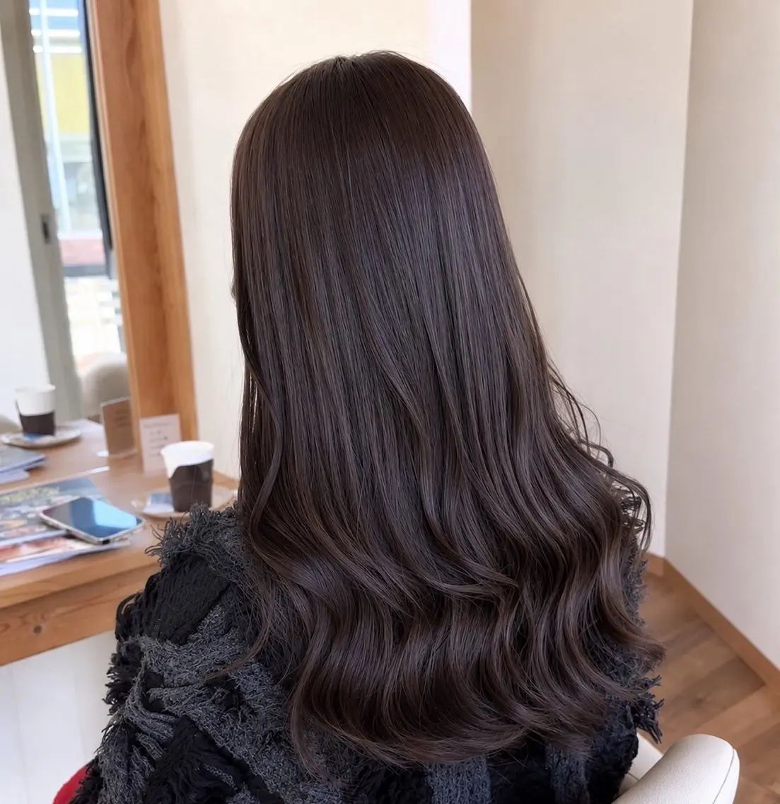 ロング 髪質改善 カット ヘアカラー 艶髪カラー/髪質改善 細貝 舞利のヘアスタイル