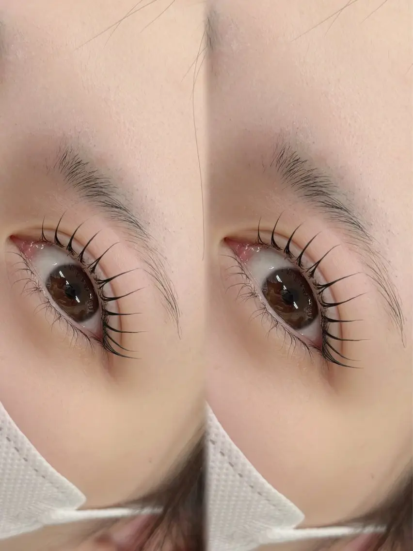 🤍まつげパーマ(上)×眉毛WAXセット🤍の写真