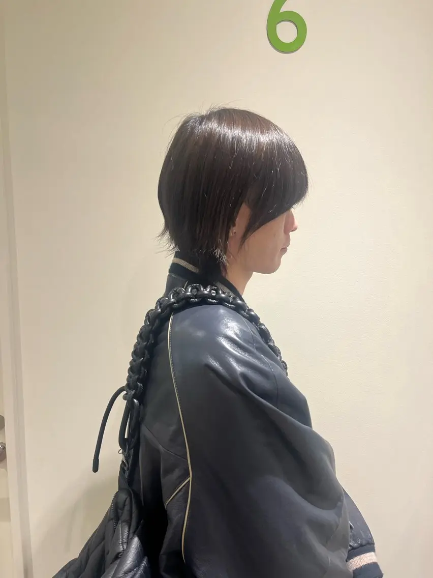 ショート ウルフカット カット 畠野Hatano /メンズ/ボブのヘアスタイル