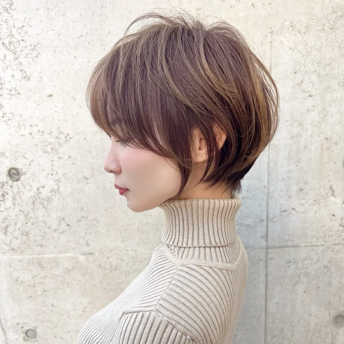 ショート 💎似合わせカラー 💎石濱俊介のヘアスタイル