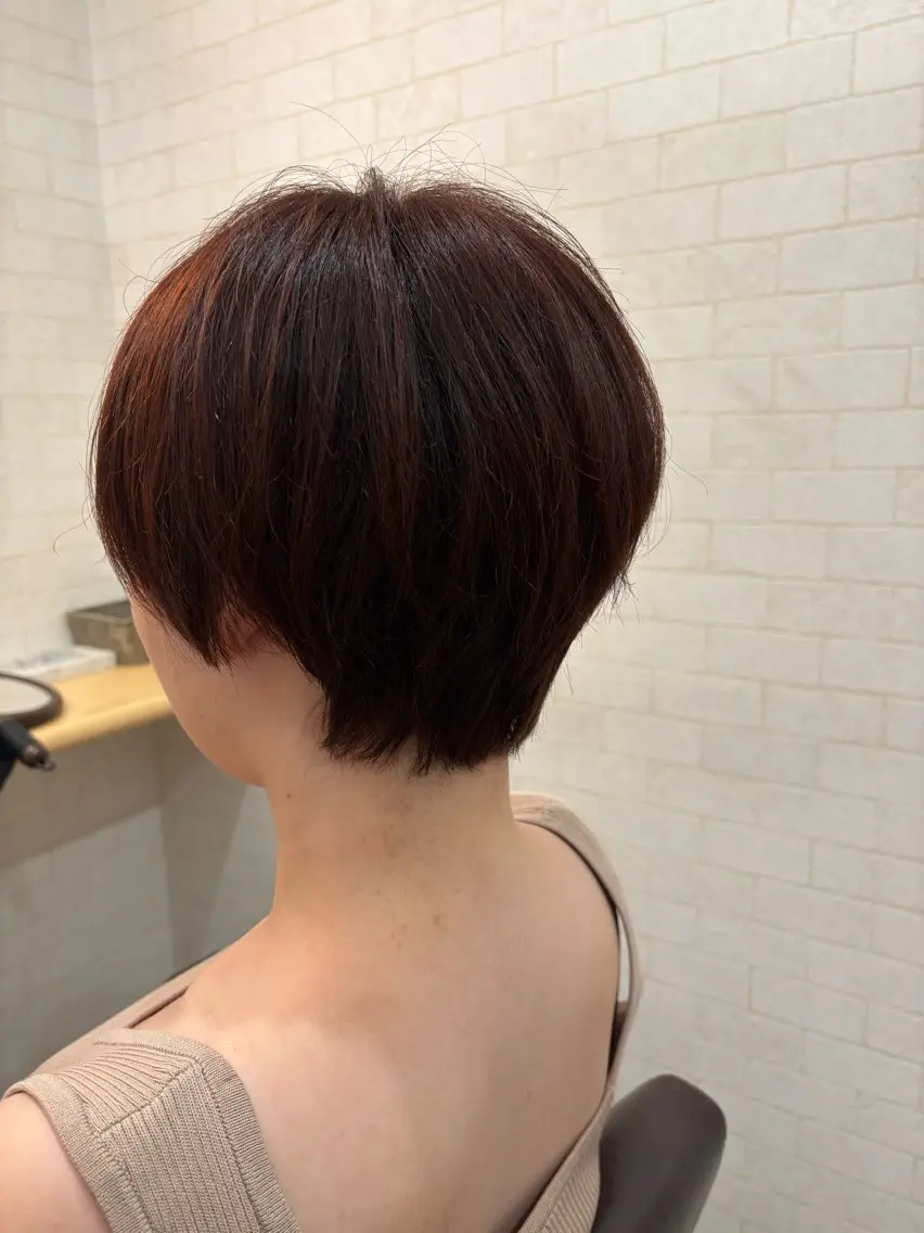 ショート masa ディレクターのヘアスタイル