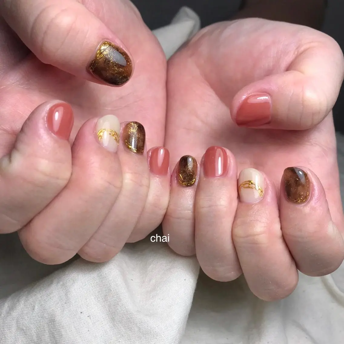 ネイル ハンドネイル chai nail _ai📍鶴橋/桃谷のネイルデザイン