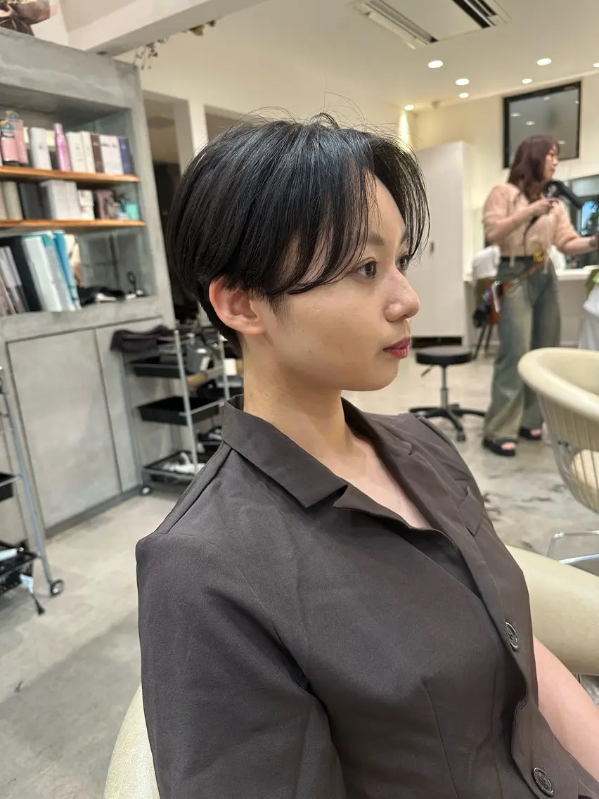 ショート カット ヘアカラー トリートメント 【店長】Lond山本 大輔のヘアスタイル
