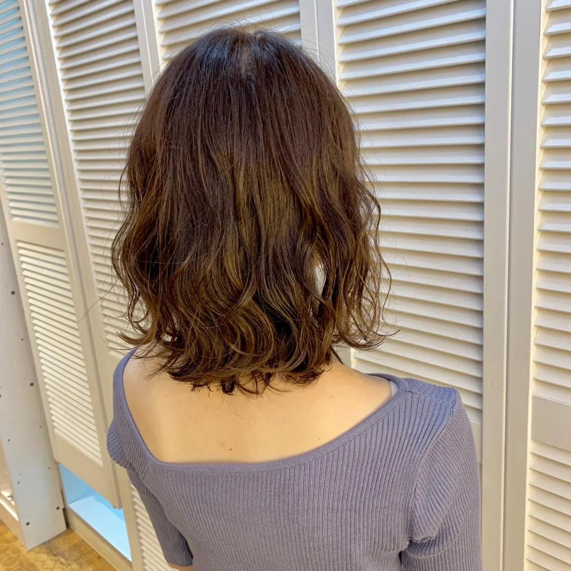 カラー 天野 利咲のヘアスタイル