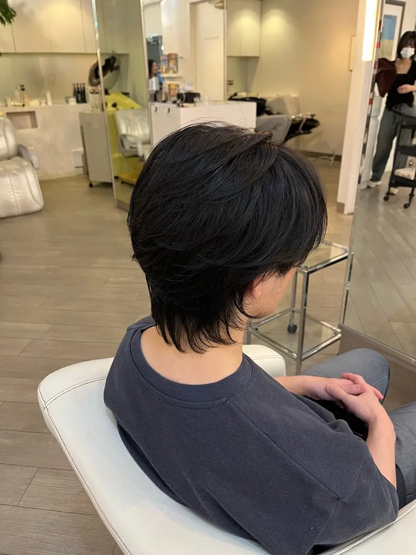 メンズ フルカワ リナのヘアスタイル