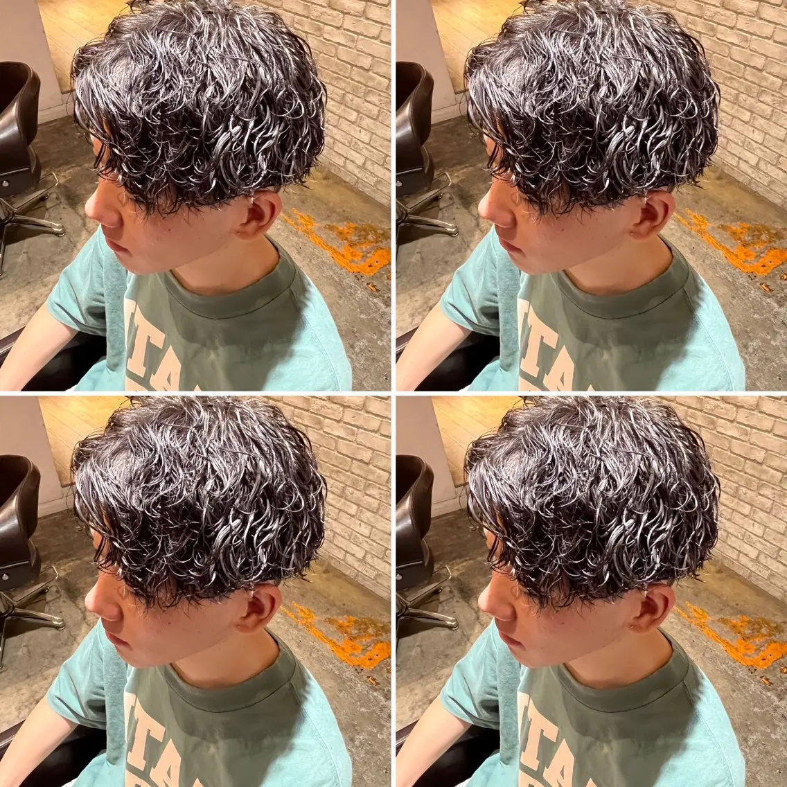 パーマ メンズ カット パーマ トリートメント ヘアセット メンズパーマ特化 望月謙二郎のヘアスタイル