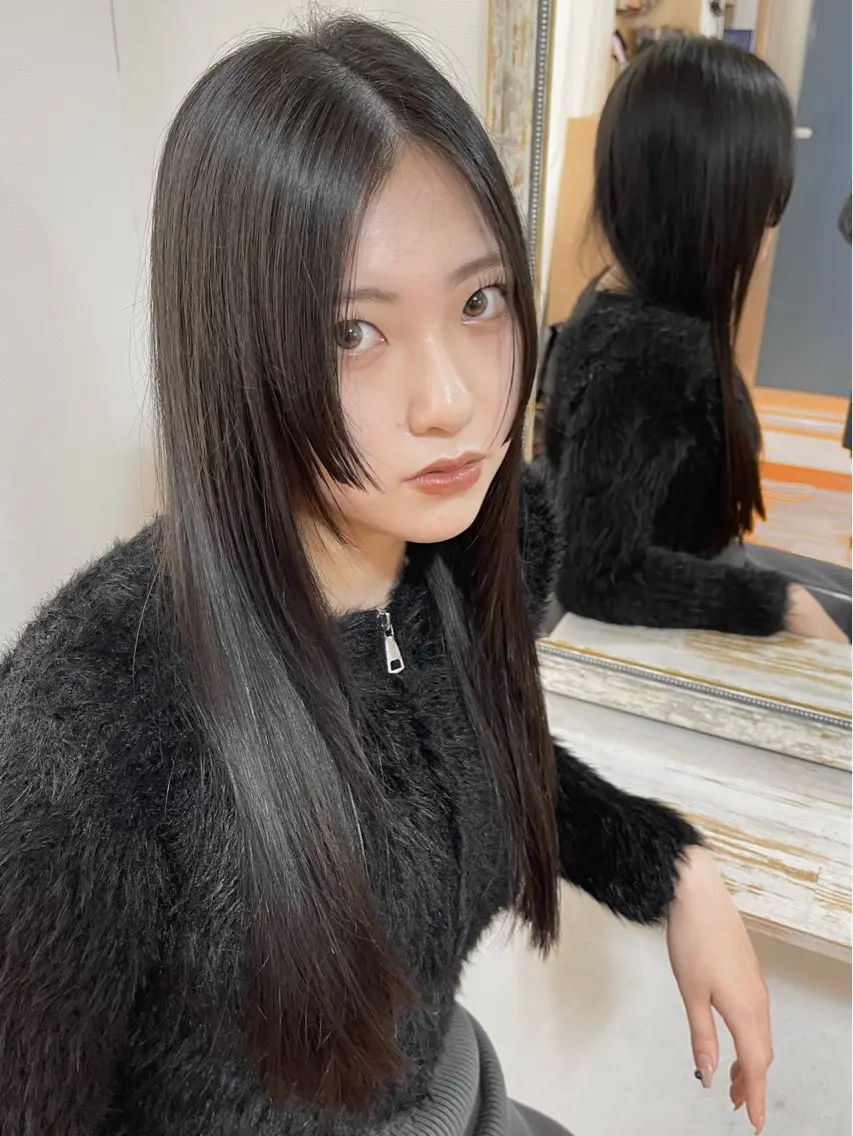 ロング 園田 渉 ◤SHIKIO◢のヘアスタイル
