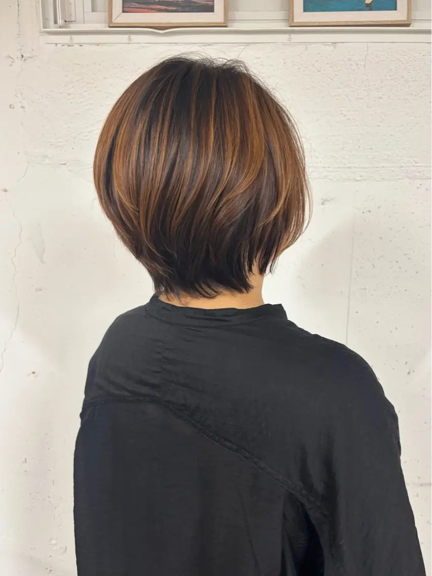 ショート 直木 絵美のヘアスタイル