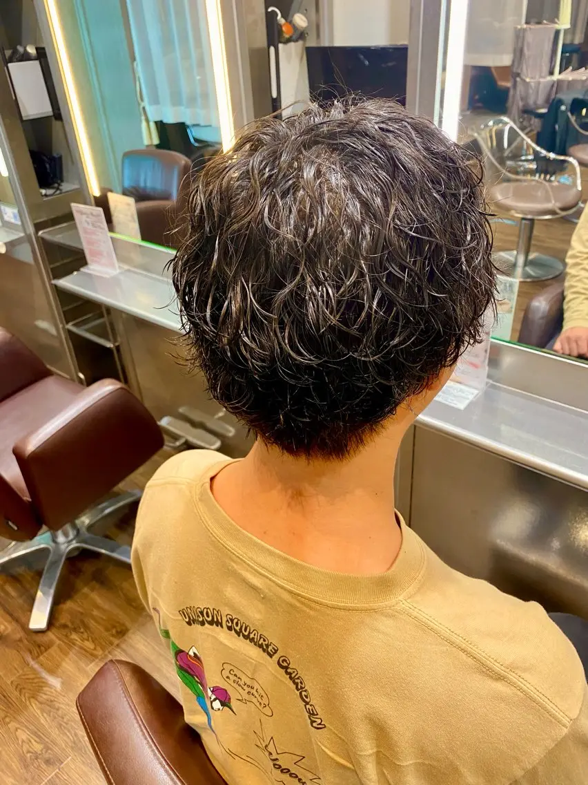 メンズ メンズパーマ 谷口 雅門のヘアスタイル
