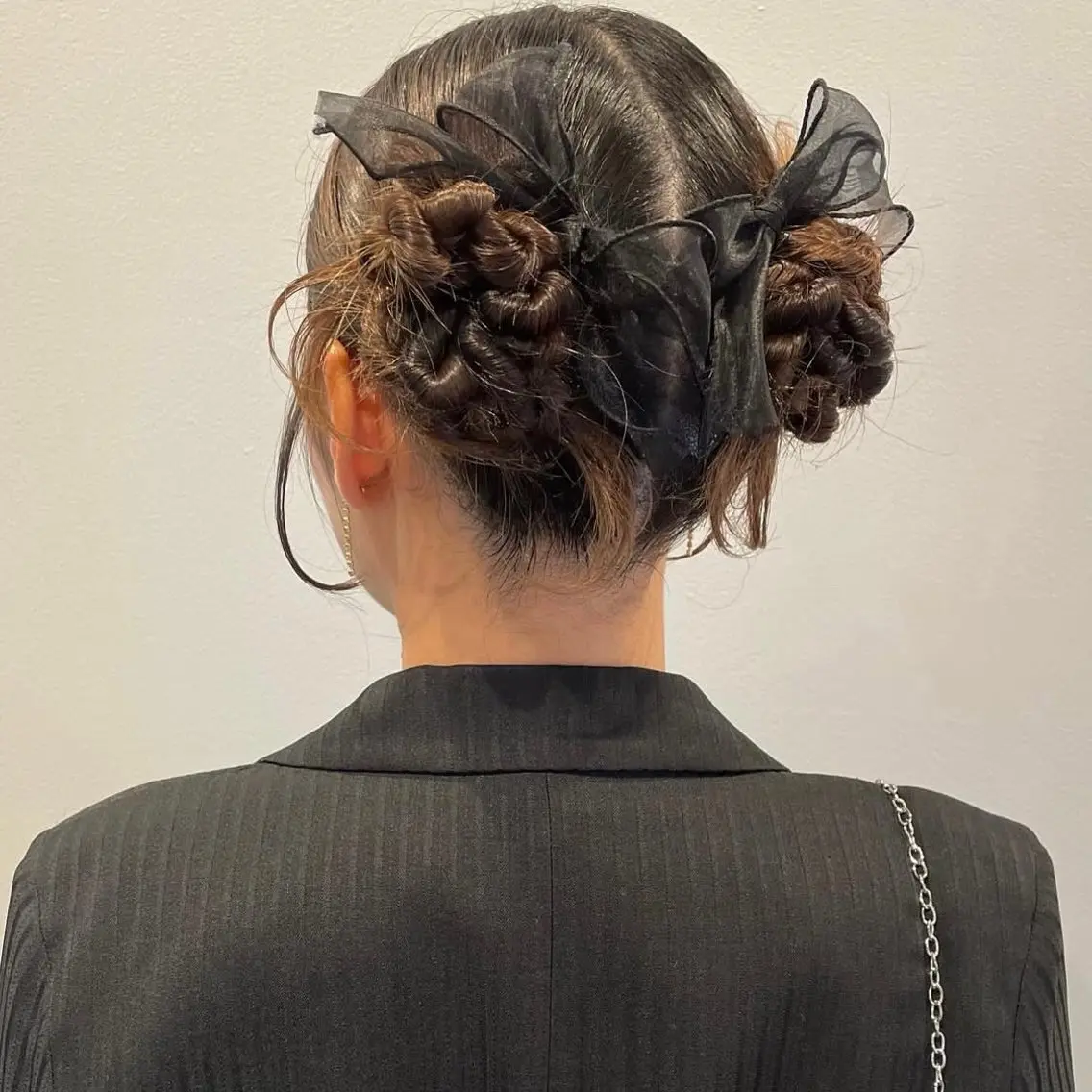 セミロング ヘアアレンジ ヘアセット haruna / Toruveのヘアスタイル