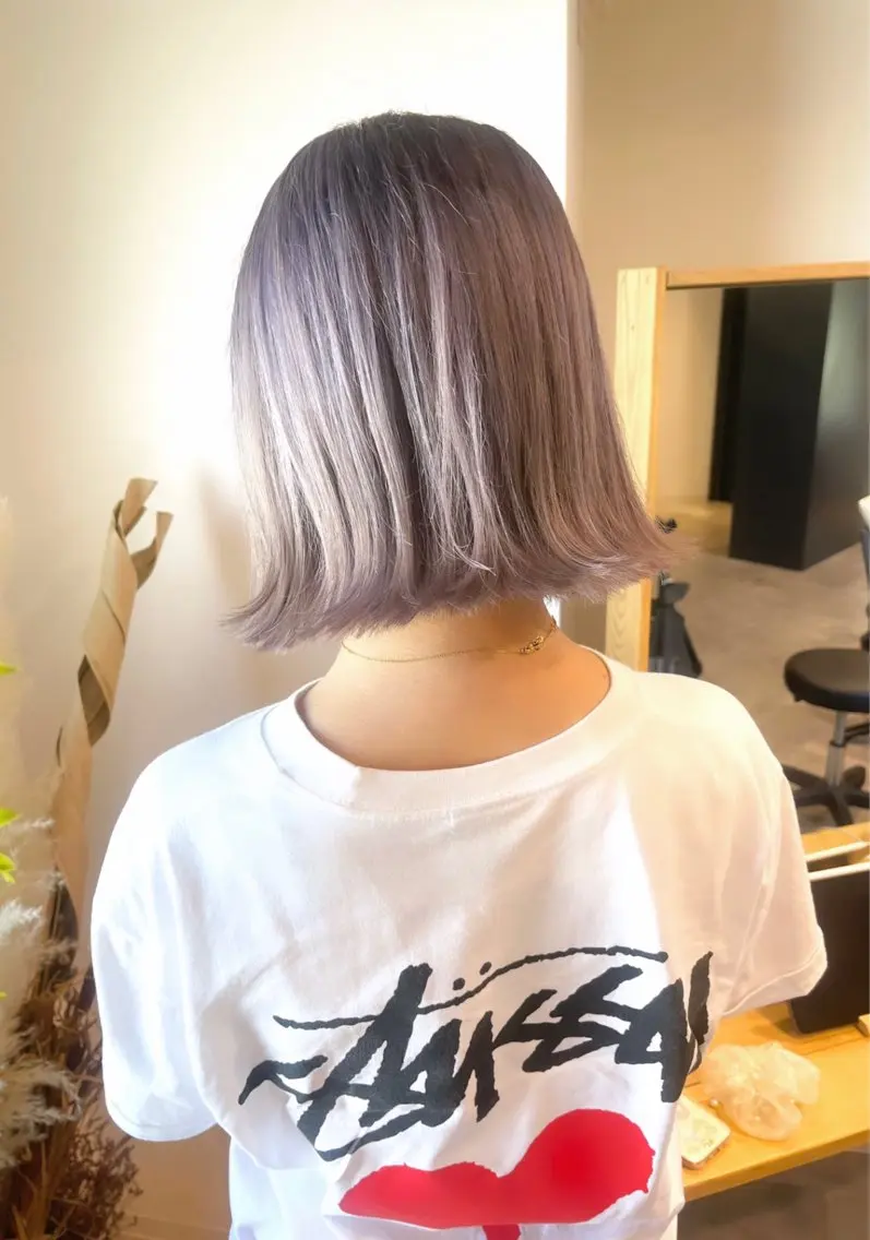 ショート カラー ヘアアレンジ ANDIAMO SAKAE🍁楓のヘアスタイル