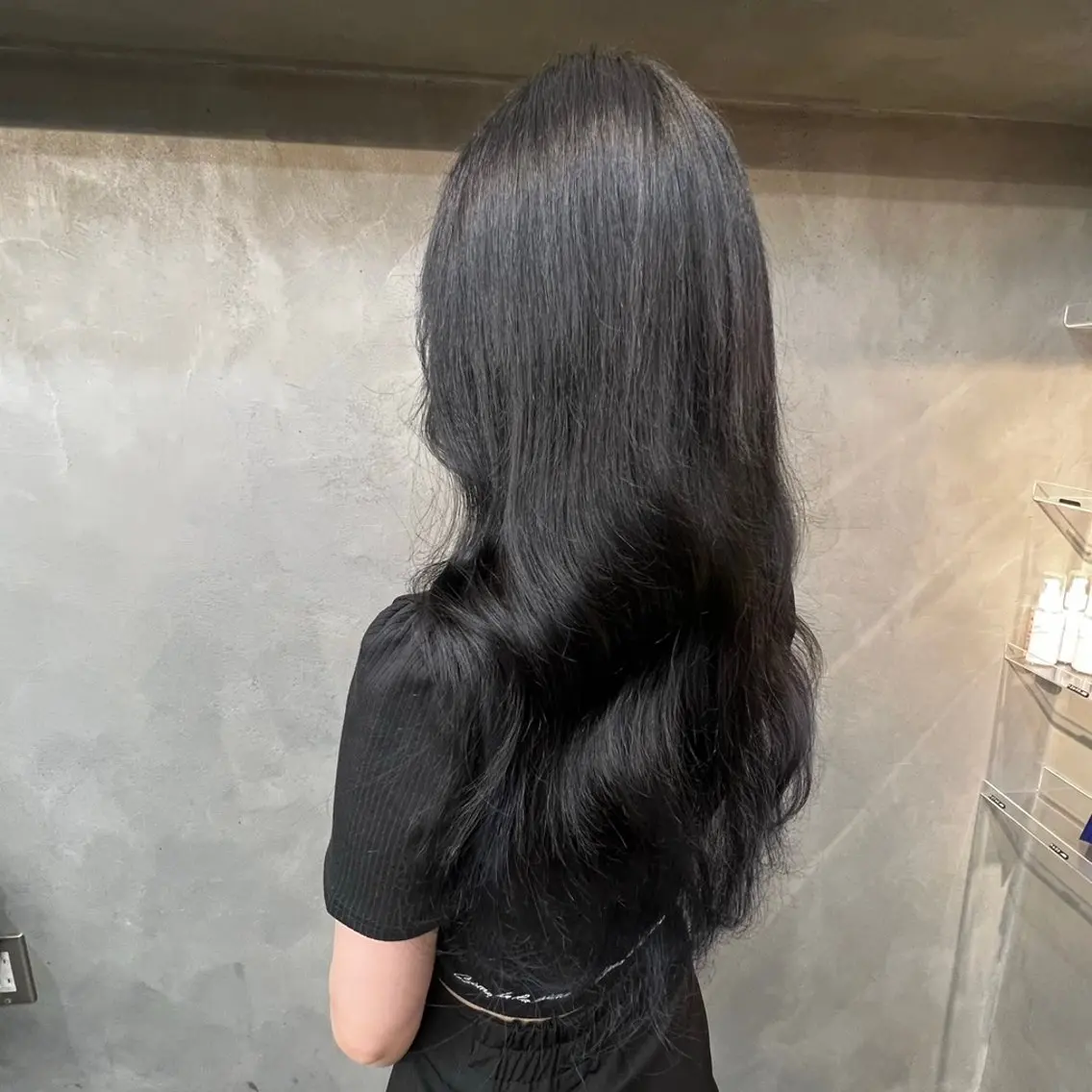 ロング エクステ カット ヘアカラー トリートメント ❤️‍🔥シールエク ＋カラー京❤️‍🔥のヘアスタイル