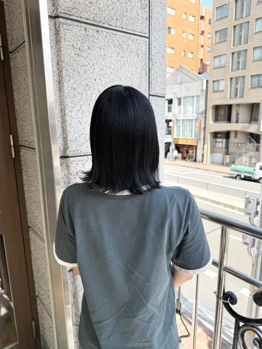 カラー 黒髪 ブリーチ ヘアカラー ハイトーン✨髪質改善 ✨スパ得意✨ミヤタのヘアスタイル