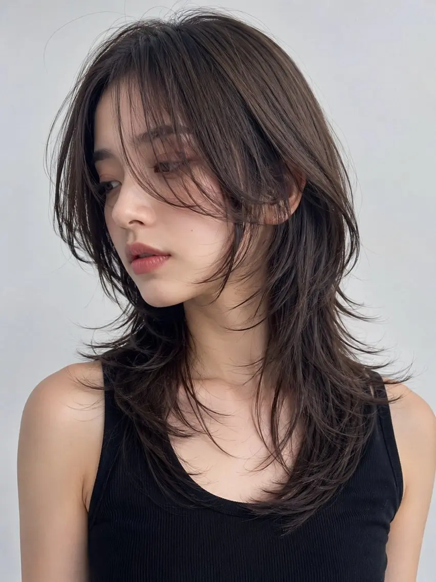 【ハッシュカット/前から撮影OKな方】※カット講習モデルのためスタイリストが担当します✂️の写真