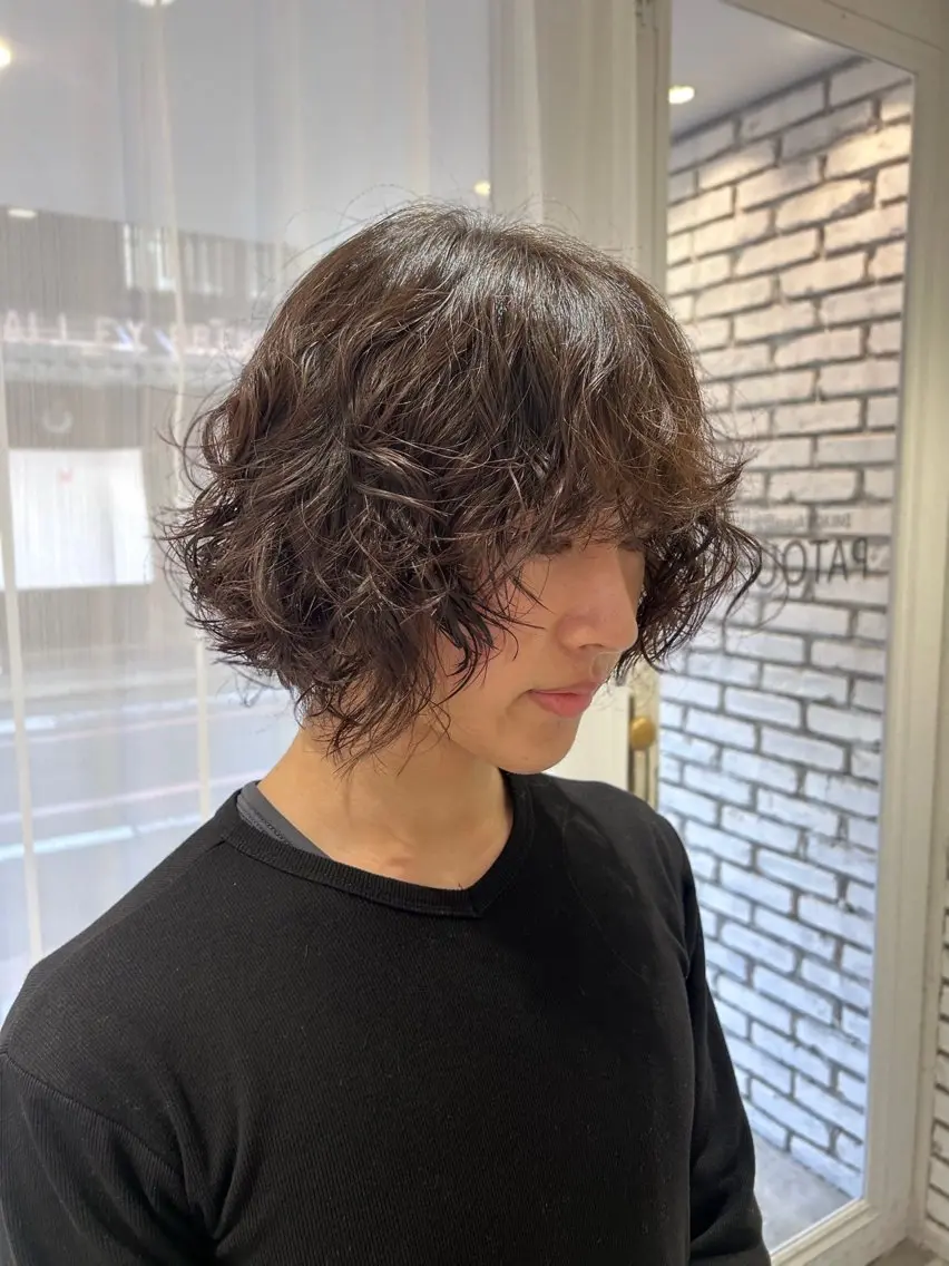カット デジタルパーマ カラー 【美容Dayコース💖】の写真