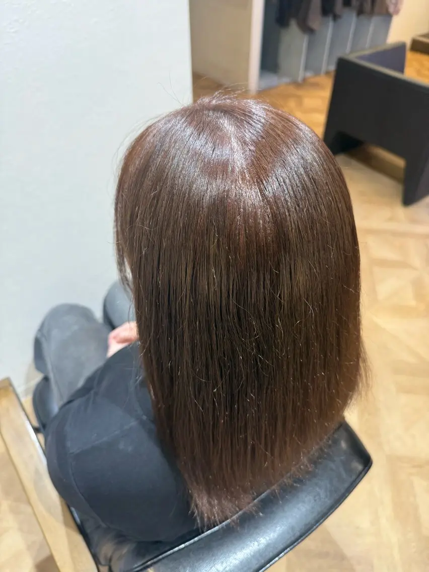 カラー ヘアカラー 樋田 果奈美のヘアスタイル