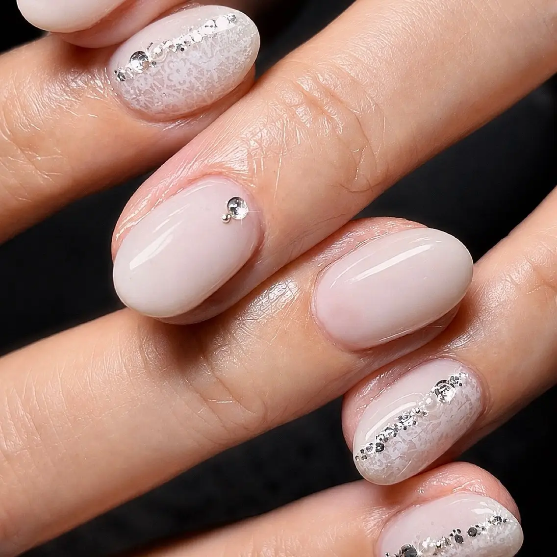 ネイル レース ハンドネイル Nail Rinonのネイルデザイン