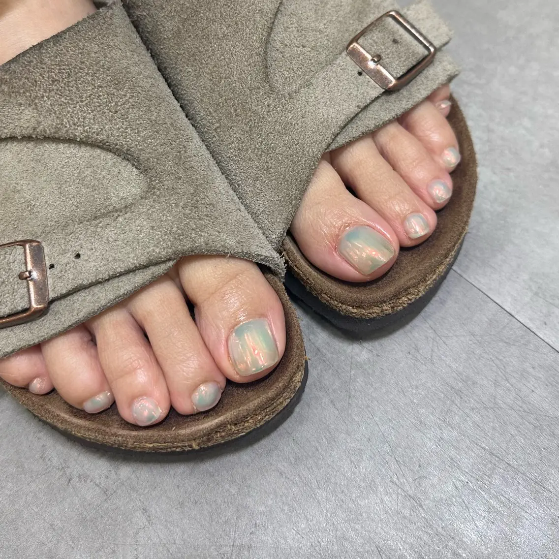 【オフなし】フットバス＋フットジェル＜ミラー＞の写真