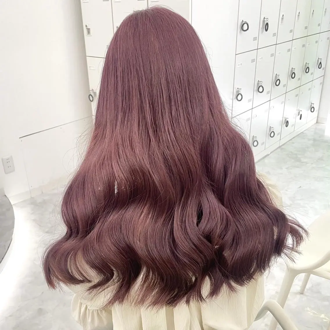 カラー うる艶ストレート♡透 明感カラー♡かずまるのヘアスタイル