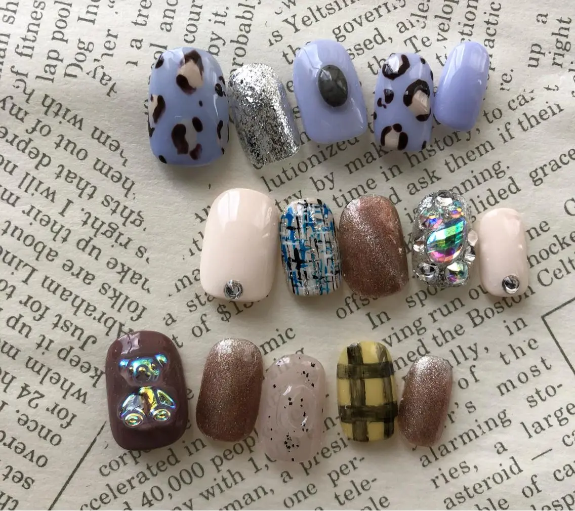 ネイル パラあり！フィルイン 美フォルムのネイルデザイン