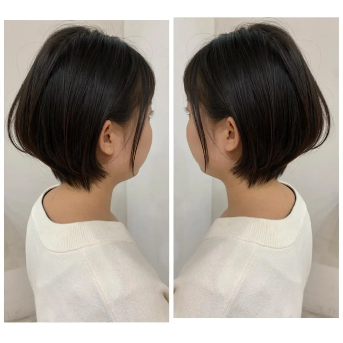 ショート カット トリートメント 京都大人女性ショート 徒歩1分/秋山のヘアスタイル