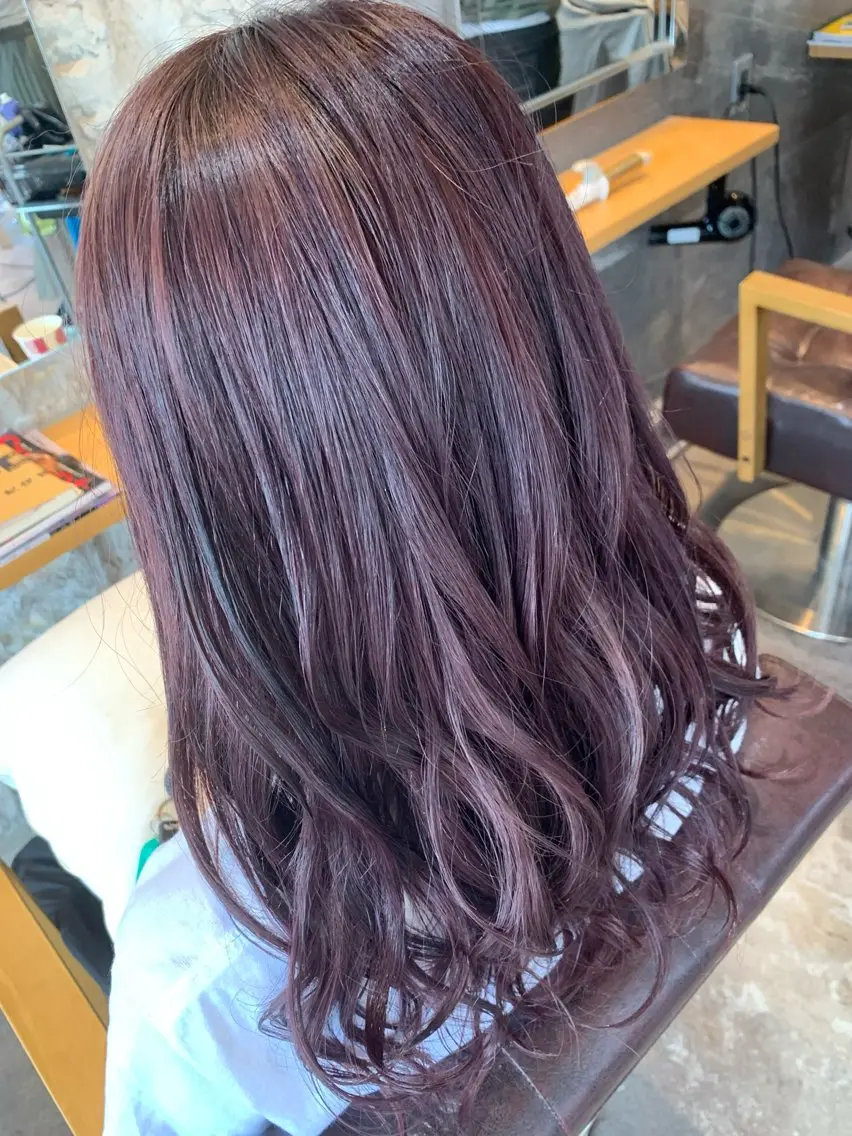 ロング カラー 塚本 昂のヘアスタイル