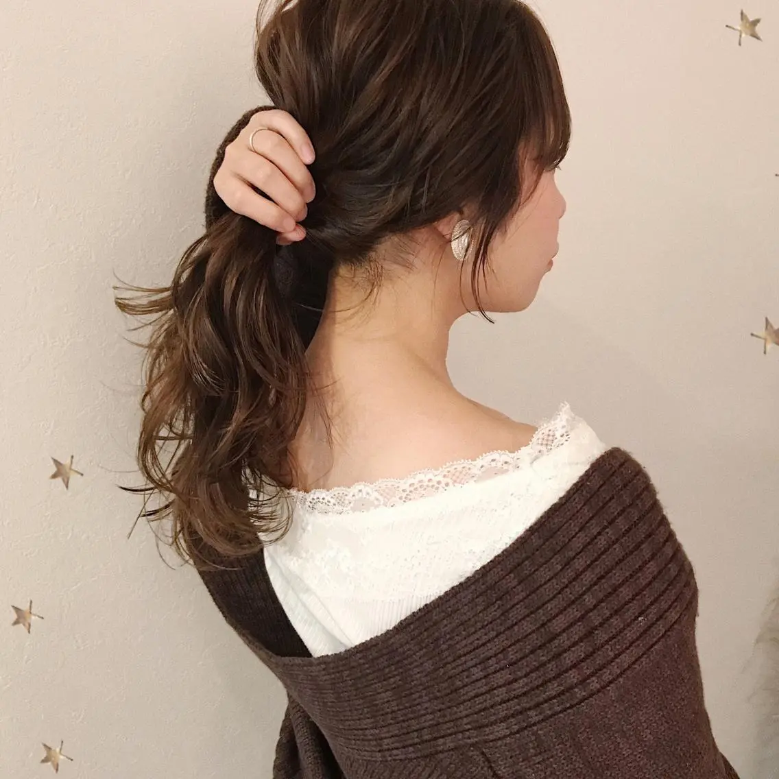 ロング カラー 市川 千夏のヘアスタイル