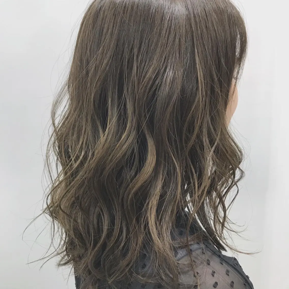 セミロング カラー HAREru. モデル募集【戸塚】のヘアスタイル