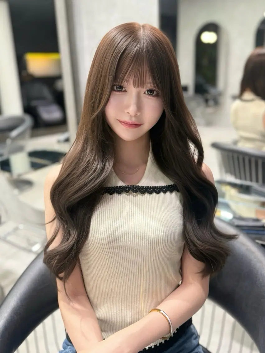 ロング 透明感カラー🩶 ／𝑅𝑖𝑘𝑜のヘアスタイル
