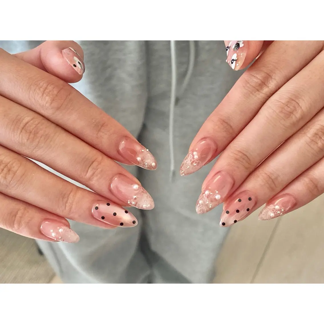 ネイル ハンドネイル ⏦Little 𐙚 Nail⏦のネイルデザイン