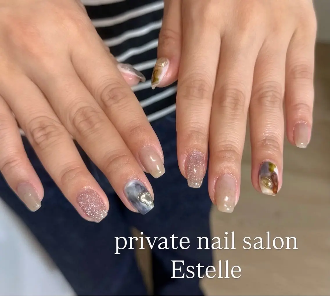 ネイル ハンドネイル nail salon Estelleのネイルデザイン