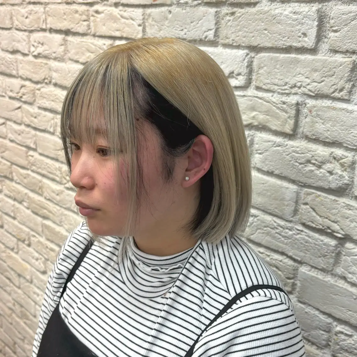 ショート カラー インナーカラー 二宮 清峰のヘアスタイル