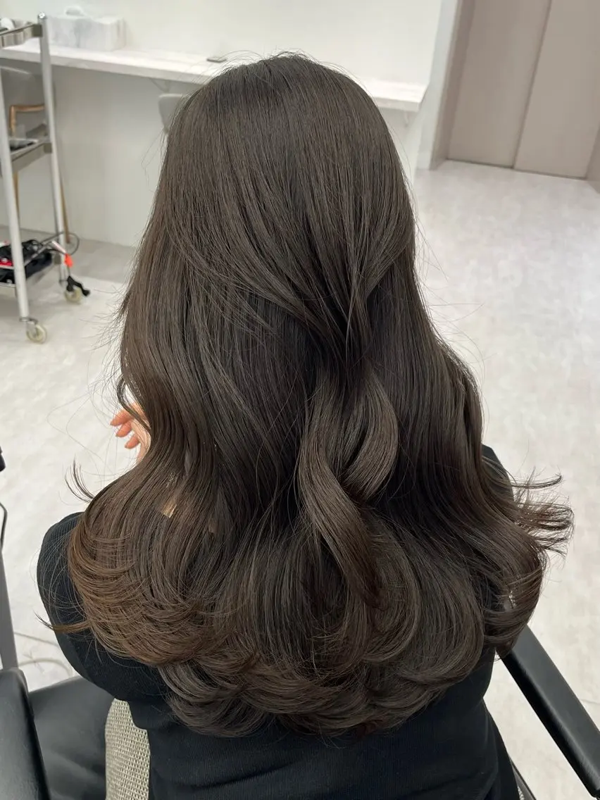 セミロング カラー パーマ ヘアアレンジ メンズ メンズ韓国風 イルミナカラー 韓国風ヘア 韓国ヘア×2way 🇰🇷和知拓郎のヘアスタイル