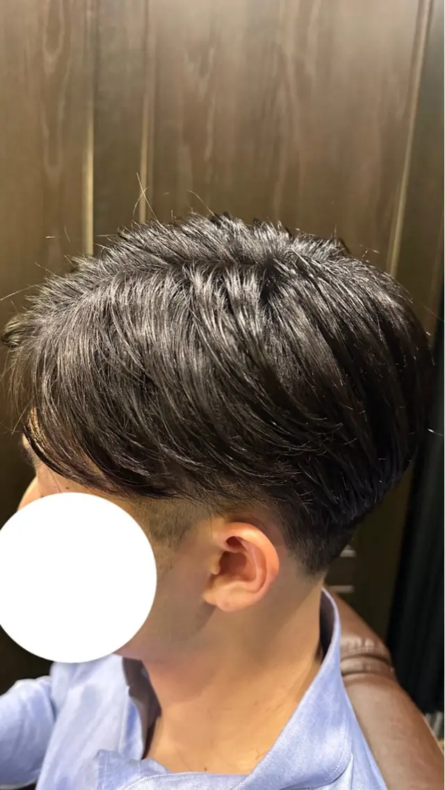 ミディアム カット 和田 圭尉のヘアスタイル