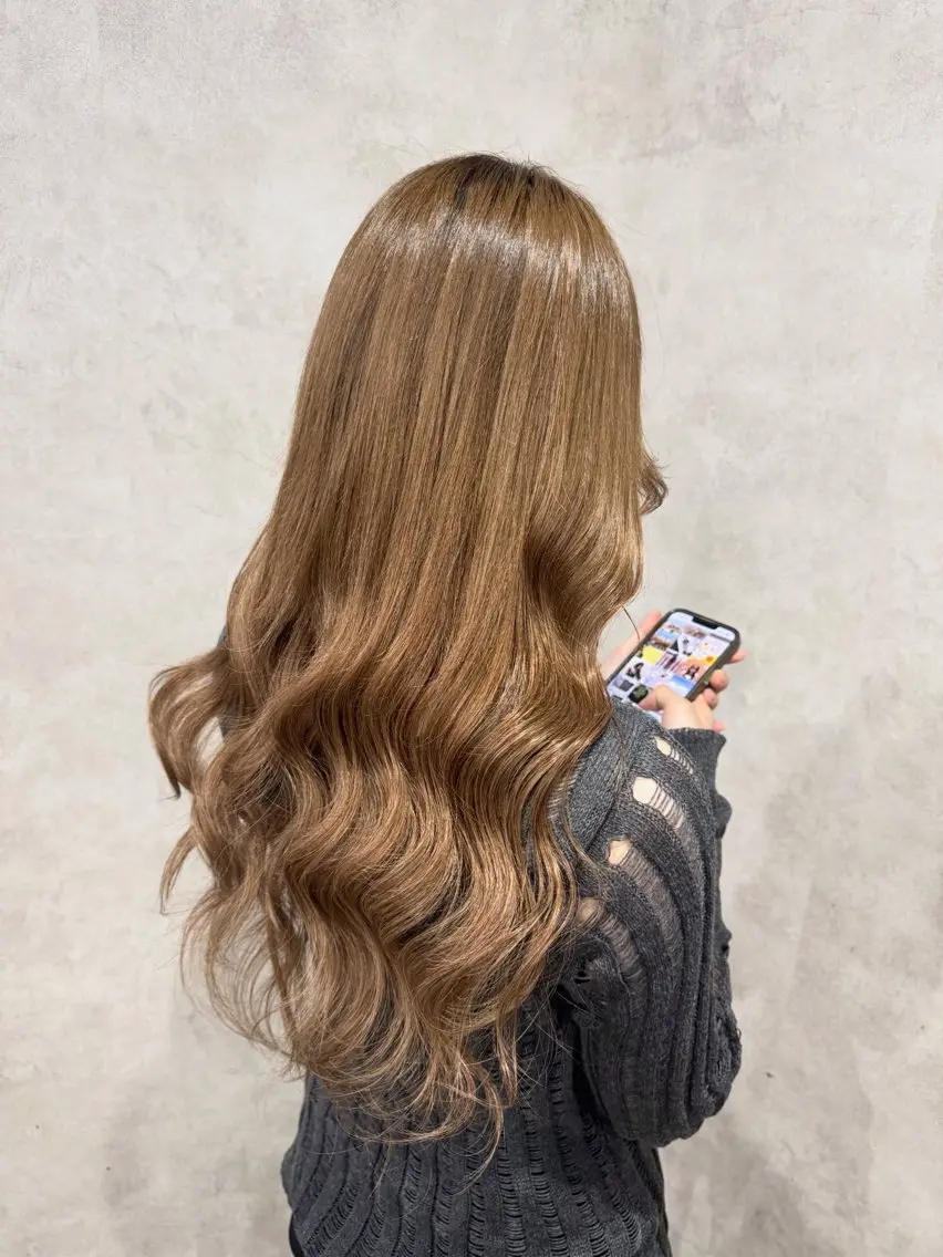 ロング エクステ lisa  ︎︎のヘアスタイル