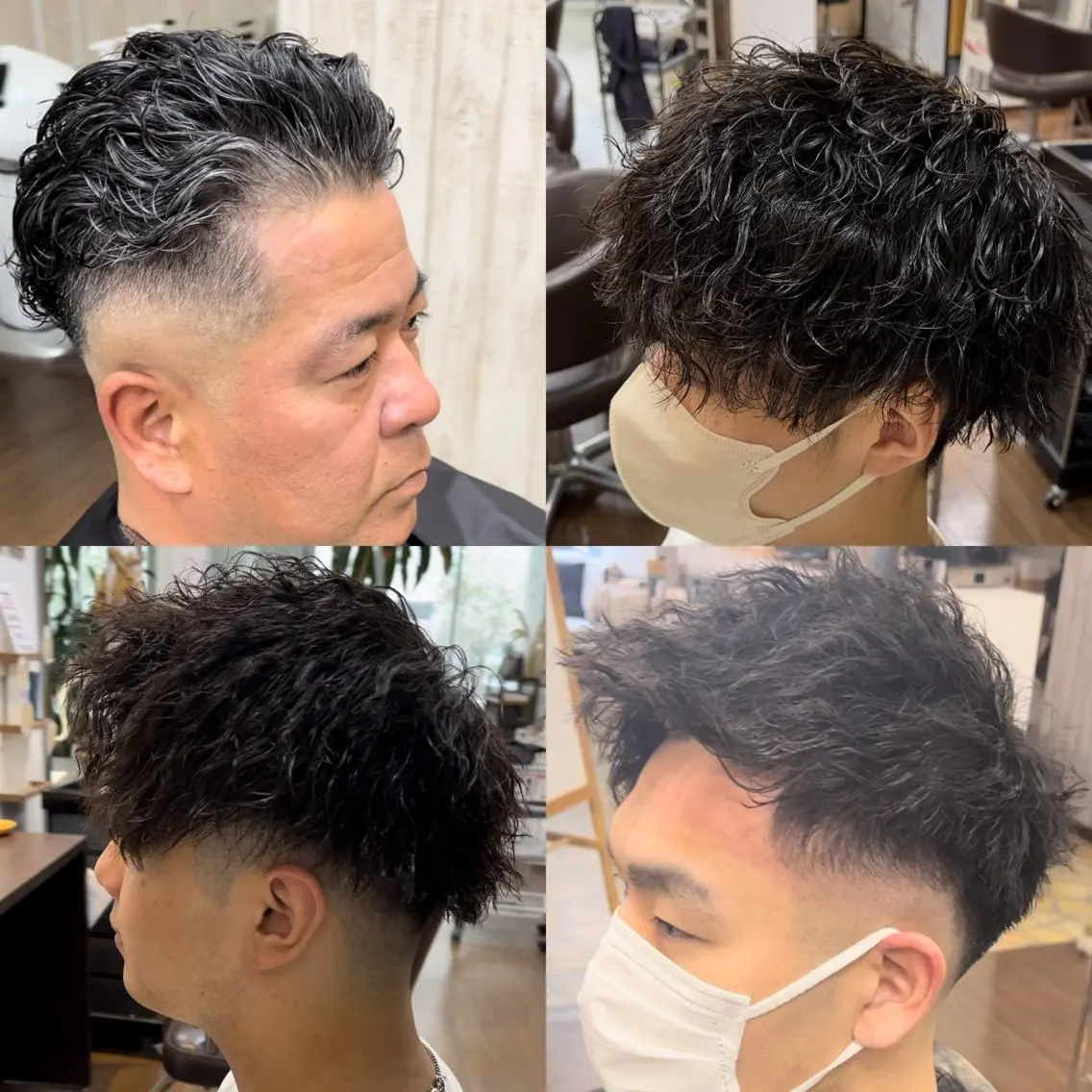 メンズ限定!🥊カット+パーマ【極道パーマ、ツイスト、スパイラル、スキンフェード🙆】の写真