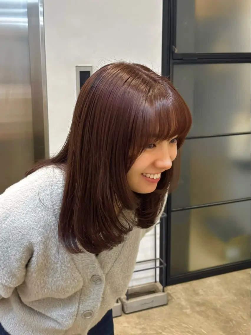 カラー "似合わせ"お任せ ください⟡.·なつみのヘアスタイル