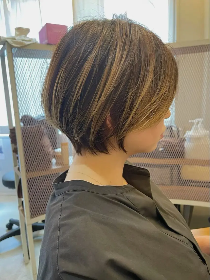 【カットモデル】ショート・ショートボブ限定カットモデル✂️!!の写真