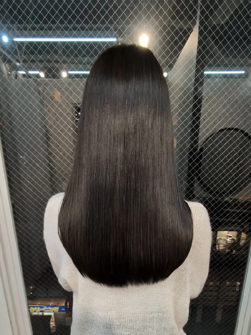 ロング 髪質改善.縮毛矯正 ×韓国ヘアyukiのヘアスタイル