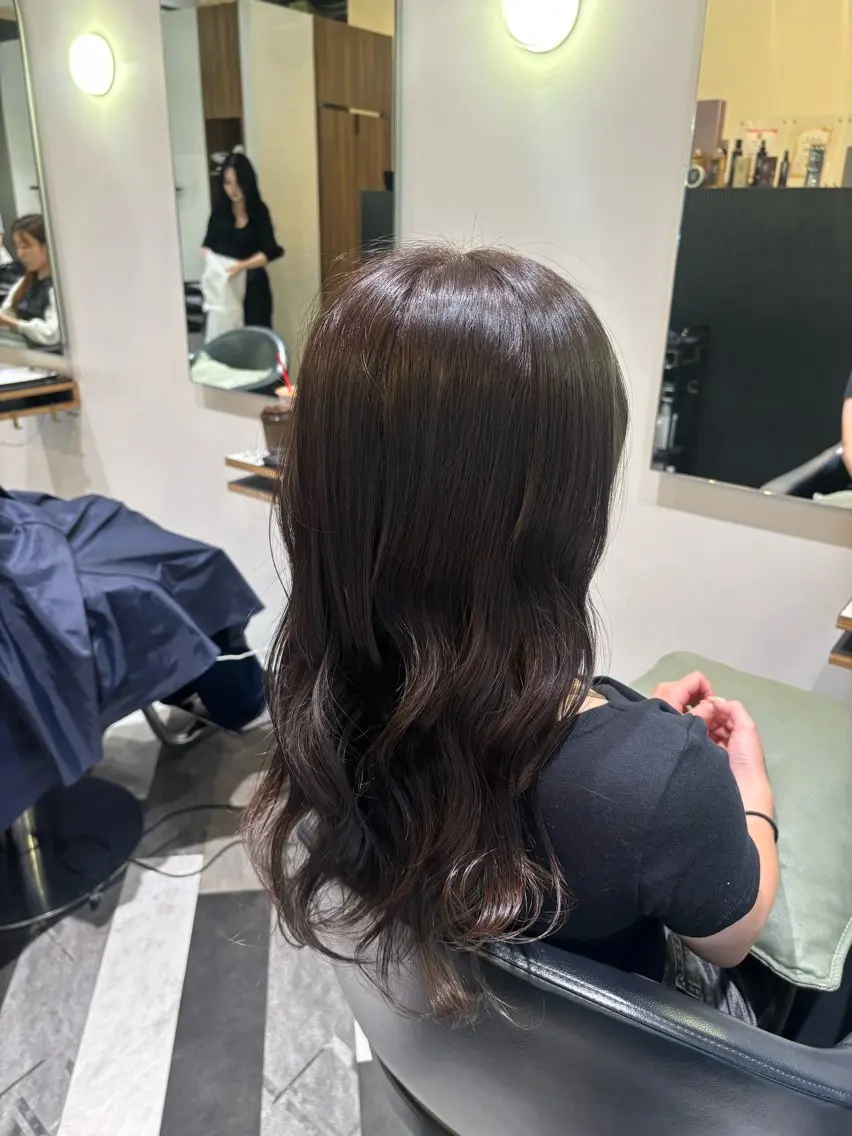 ロング カット ヘアカラー トリートメント 沢井涼人✂︎ 割引有のヘアスタイル