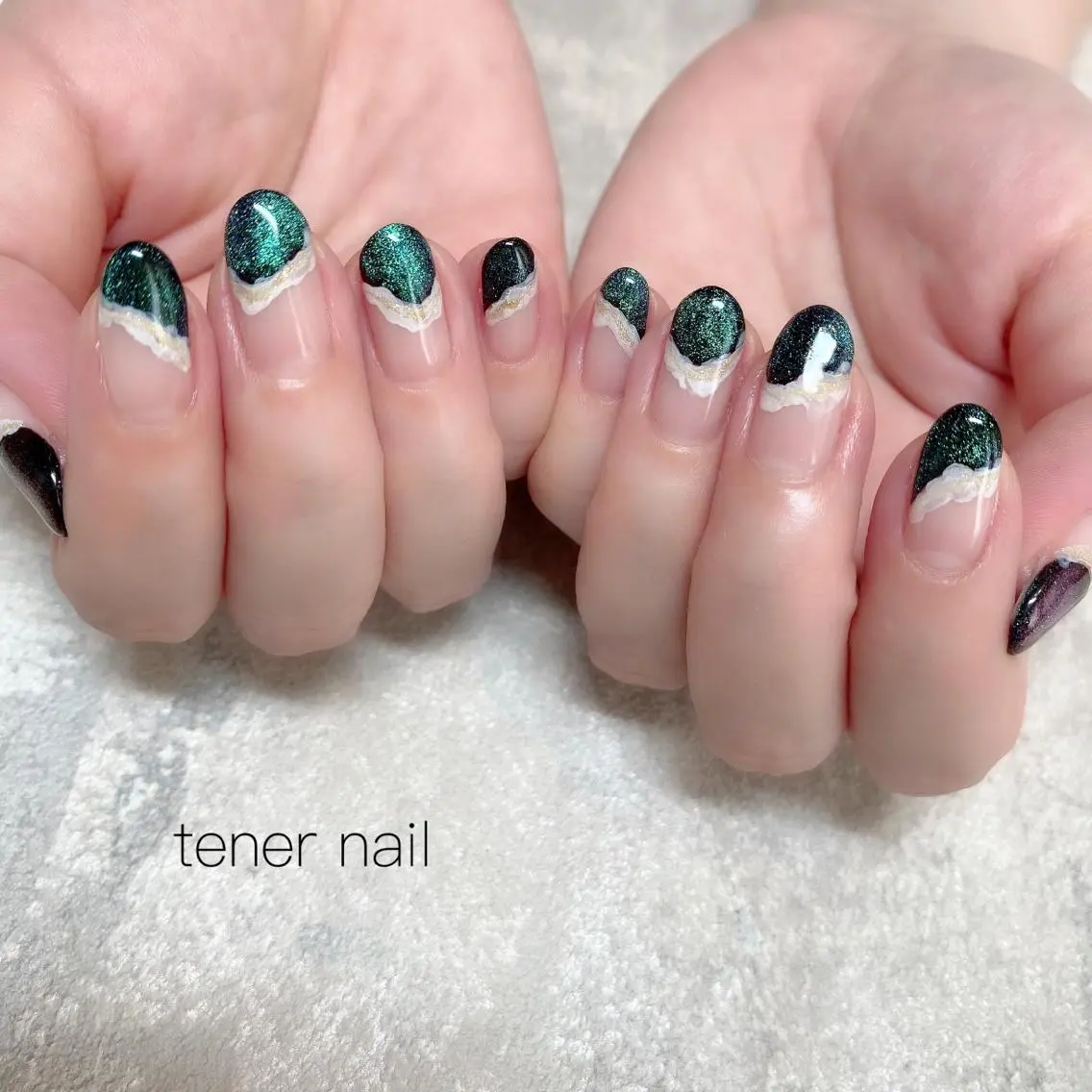 ネイル フレンチネイル テネルネイル tener nailのネイルデザイン