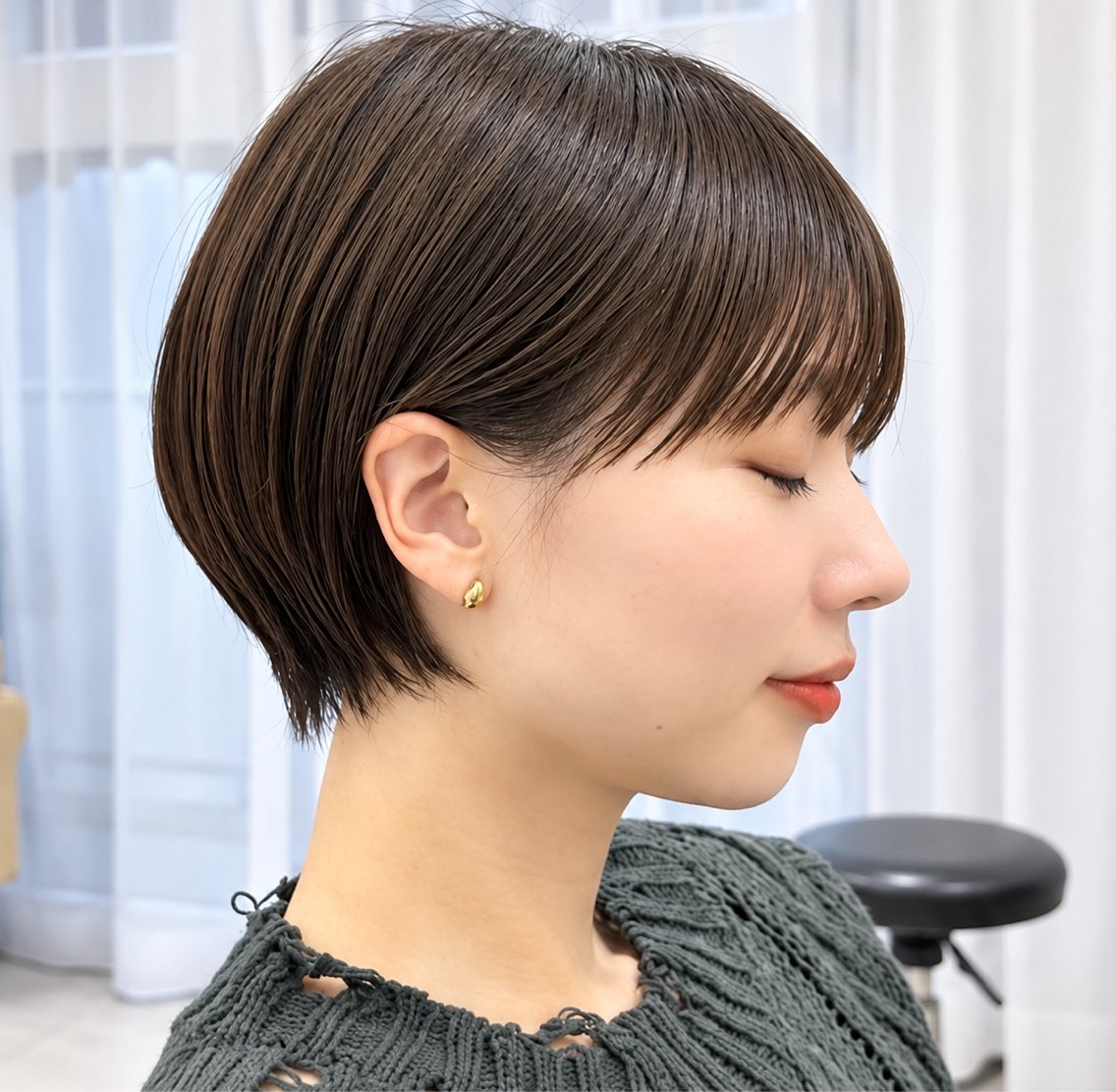 ショート 小顔ショート 原宿/みゆのヘアスタイル