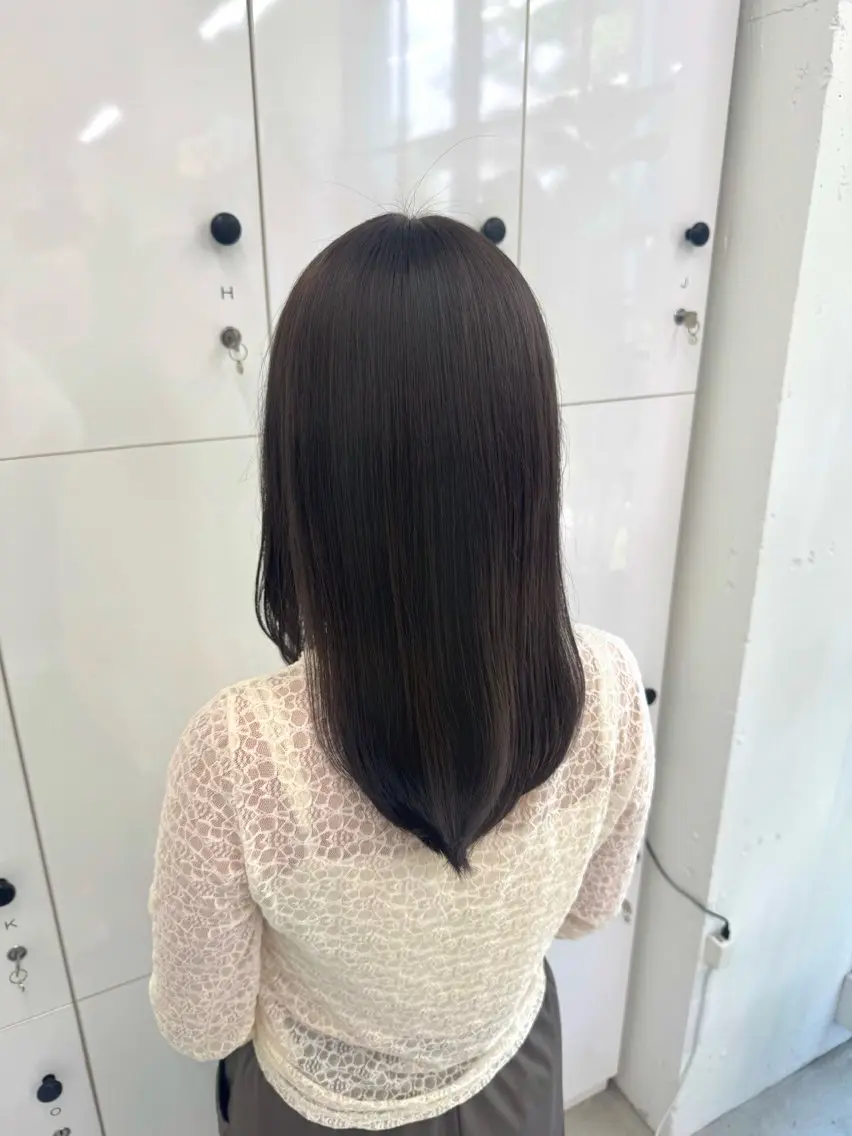 【カラーモデル様限定】ワンカラー+集中補修トリートメントの写真