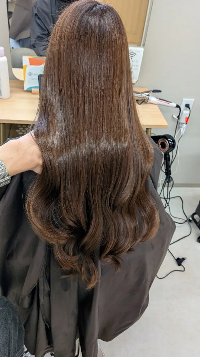 ロング 髪質改善 ロング トリートメント カット ヘアカラー トリートメント -Cream- クリーム町田店のヘアスタイル