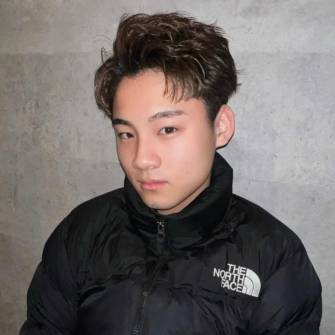 カラー パーマ メンズ カット 早川 翔夢のヘアスタイル