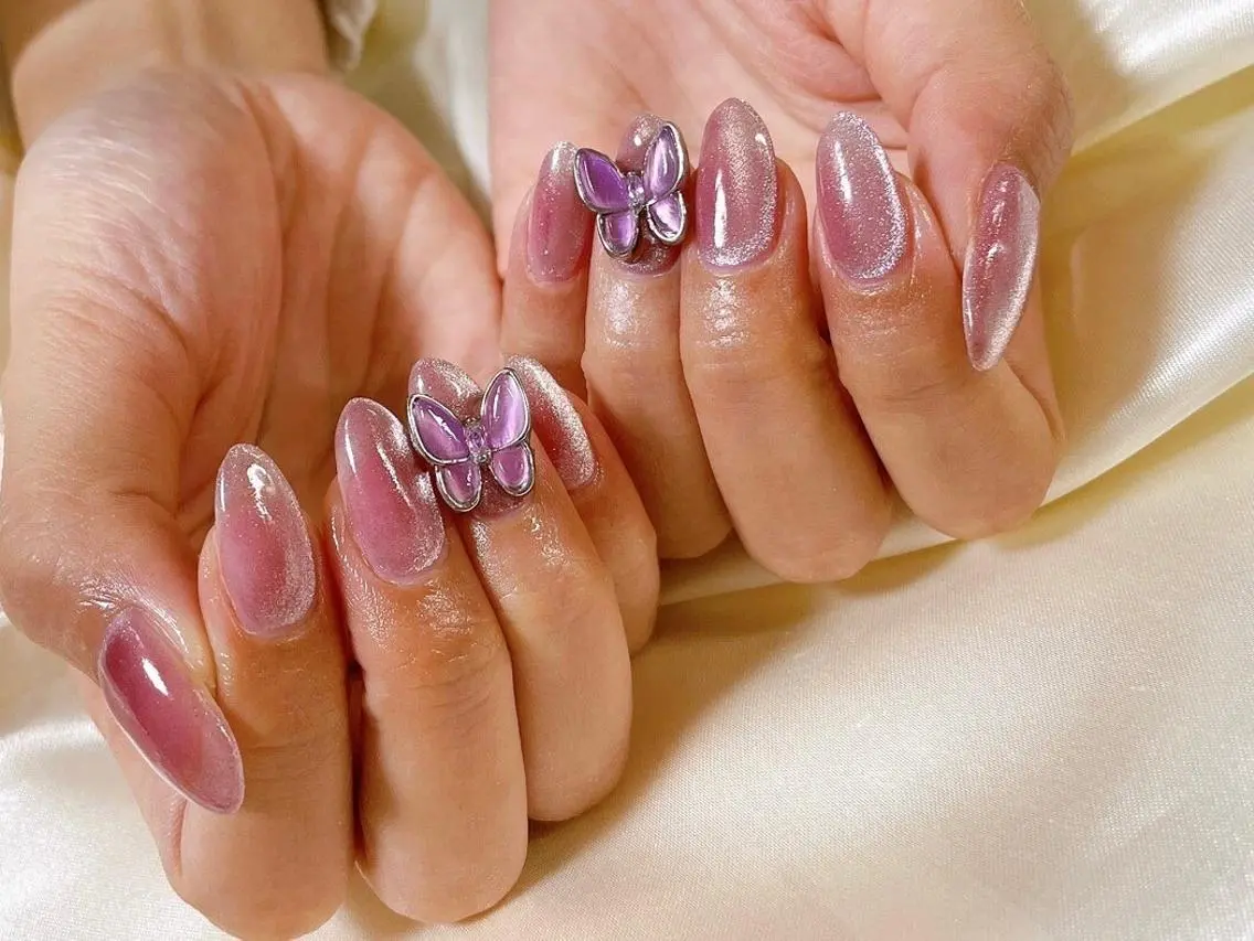 ネイル マグネットネイル ハンドネイル kiki nail &brow二子玉川のネイルデザイン